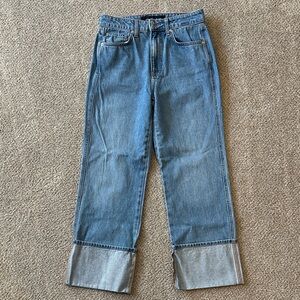 Veronica Beard ~ Dylan Cuffed Straight-Leg Jean ~ 28